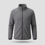 Men’s Full-Zip Fleece Jacket with Stand Collar