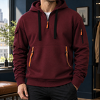 Men’s Quarter-Zip Utility Hoodie