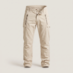 Men’s Straight Leg Tactical Trousers with Zip Pockets