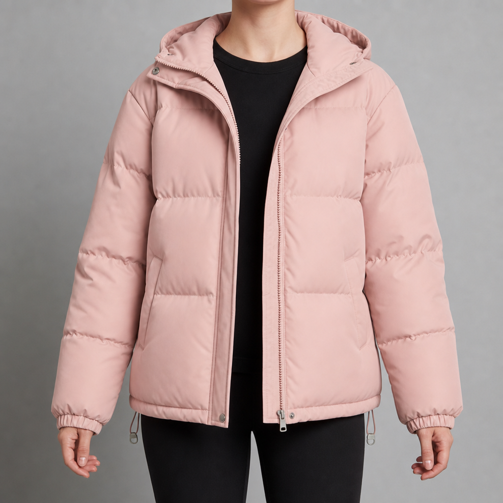 Women’s Relaxed Hooded Puffer Jacket
