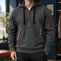 Men’s Quarter-Zip Utility Hoodie