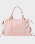Women’s Faux Suede Studded Tote Bag