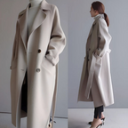 Women’s Oversized Belted Maxi Wrap Coat