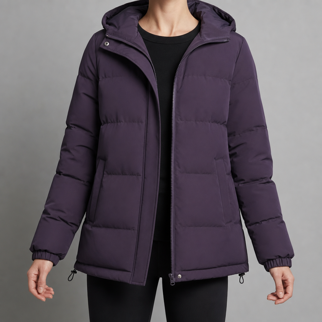 Women’s Relaxed Hooded Puffer Jacket