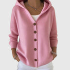 Women's Colorblock V-Neck Button-Front Cardigan