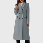 Women’s Tailored Double-Breasted Maxi Coat