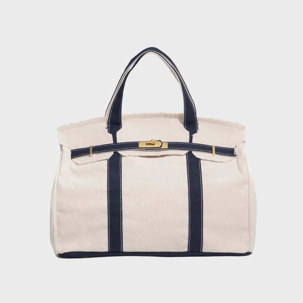 Women’s Canvas Top Handle Tote Bag