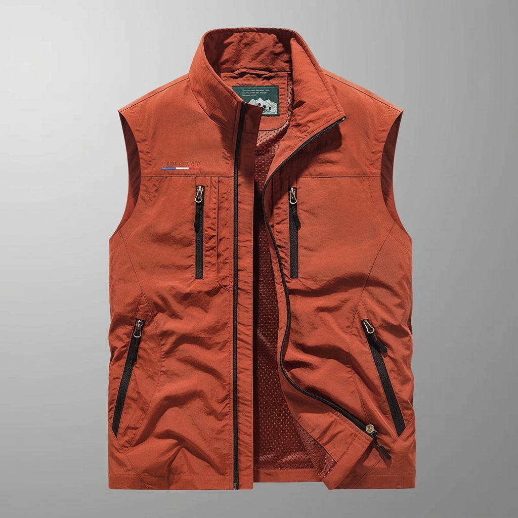 Men’s Outdoor Zip-Up Vest